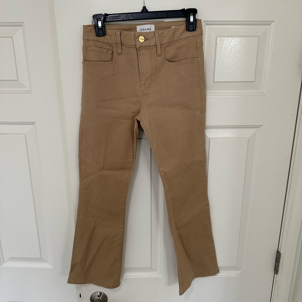 Frame Denim Women's Brown/Camel Boot cut Jeans